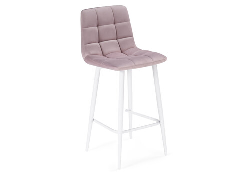 фото барный стул woodville чилли к розовый / белый 511410 | 220svet.ru