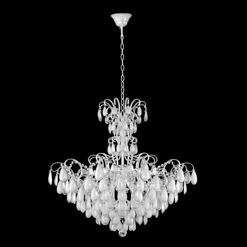фото подвесная люстра crystal lux sevilia sp9 silver | 220svet.ru