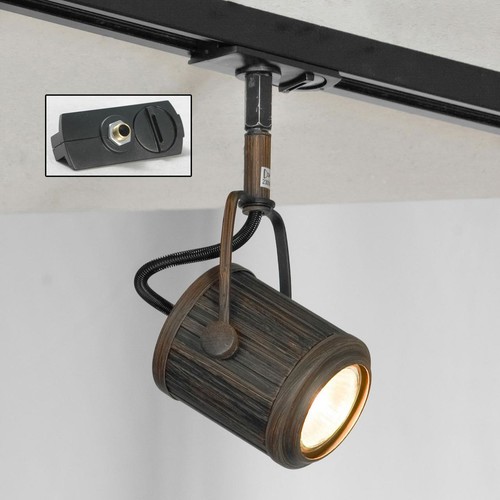 фото трековый светильник однофазный lussole loft track lights lsp-9131-tab | 220svet.ru