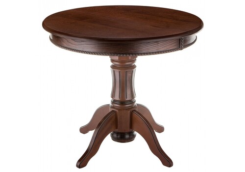 фото стол деревянный павия орех с коричневой патиной | 220svet.ru