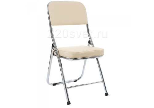 Стул chair раскладной бежевый