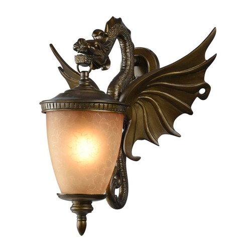 фото уличный настенный светильник favourite dragon 1717-1w | 220svet.ru