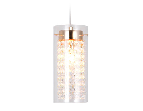 фото подвесной светильник с хрусталем ambrella light tr3660 | 220svet.ru
