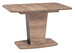 Миниатюра фото стол деревянный woodville токио-28 дуб табачный / антрацит 515103 | 220svet.ru