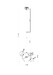 Миниатюра фото подвесной светодиодный светильник freya amoris fr5128pl-l10bs1 | 220svet.ru