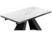 Миниатюра фото стол торвальд белый мрамор / черный | 220svet.ru