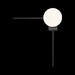 Миниатюра фото настенный светодиодный светильник loft it meridian 10132/a black | 220svet.ru