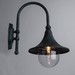 Миниатюра фото уличный настенный светильник arte lamp malaga a1082al-1bg | 220svet.ru