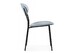 Миниатюра фото стул корсе пыльно-голубой / черный глянец | 220svet.ru