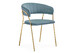Миниатюра фото стул woodville kamelia 1 light blue /gold 15473 | 220svet.ru