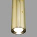 Миниатюра фото подвесной светодиодный светильник elektrostandard bong 50214/1 led золото 4690389175947 | 220svet.ru