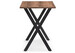 Миниатюра фото стол деревянный woodville алеста лофт 120 25 мм дуб делано темный  / черный матовый 506951 | 220svet.ru