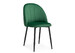 Миниатюра фото стул woodville логан зеленый / черный 542625 | 220svet.ru