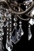 Миниатюра фото подвесная люстра eurosvet 3281/8 античная бронза/прозрачный хрусталь strotskis | 220svet.ru