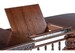 Миниатюра фото стол деревянный кассиль орех с коричневой патиной | 220svet.ru
