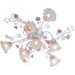Миниатюра фото потолочная люстра lucia tucci fiori di rose 109.6.1 | 220svet.ru