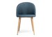 Миниатюра фото стул aldo blue / wood | 220svet.ru