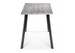 Миниатюра фото стол деревянный тринити лофт 120 25 мм бетон / матовый черный | 220svet.ru
