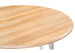 Миниатюра фото стол деревянный woodville абилин 90 дуб вотан / белый матовый 507214 | 220svet.ru