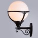 Миниатюра фото уличный настенный светильник arte lamp monaco a1491al-1bk | 220svet.ru