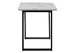Миниатюра фото стол деревянный woodville кэрин белый / черный 464909 | 220svet.ru