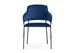 Миниатюра фото стул инклес синий / черный глянец | 220svet.ru