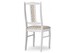 Миниатюра фото стул деревянный киприан белый / бежевый | 220svet.ru