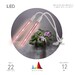 Миниатюра фото светодиодный светильник для растений эра fito-20w-аled-l б0049550 | 220svet.ru