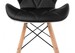 Миниатюра фото стул деревянный pc-027 black / white | 220svet.ru