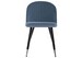 Миниатюра фото стул gabi blue / black | 220svet.ru
