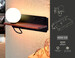 Миниатюра фото настенный светильник с выключателем, usb портом и полкой ambrella light fw521 | 220svet.ru