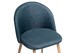 Миниатюра фото стул aldo blue / wood | 220svet.ru