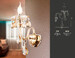 Миниатюра фото настенный классический светильник с хрусталем ambrella light tr4912 | 220svet.ru
