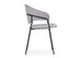 Миниатюра фото стул рансол серый / черный глянец | 220svet.ru