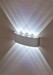Миниатюра фото настенный светодиодный светильник imex cross il.0014.0001-8 wh | 220svet.ru