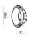Миниатюра фото рефлекторное кольцо deko-light reflector ring ii black for series uni 930371 | 220svet.ru