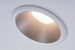 Миниатюра фото встраиваемый светодиодный светильник paulmann cole coin 93410 | 220svet.ru