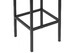 Миниатюра фото барный стул лофт ткань канди грей / черный матовый | 220svet.ru