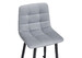 Миниатюра фото барный стул woodville чилли к светло-серый / черный 502080 | 220svet.ru