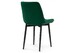 Миниатюра фото стул деревянный баодин велюр зеленый / черный | 220svet.ru