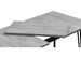 Миниатюра фото стол деревянный woodville денвер лофт 120 25 мм бетон / черный матовый 506944 | 220svet.ru