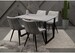 Миниатюра фото стол деревянный лота лофт 140 25 мм черный матовый / бетон | 220svet.ru