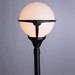 Миниатюра фото уличный светильник arte lamp monaco a1496pa-1bk | 220svet.ru