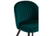 Миниатюра фото стул woodville gabi 1 green / black 15378 | 220svet.ru