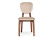 Миниатюра фото стул деревянный woodville вакимо tenerife beige / орех миланский 543595 | 220svet.ru
