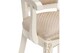 Миниатюра фото стул деревянный клето патина золото / ромб | 220svet.ru