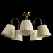 Миниатюра фото потолочная люстра arte lamp seville a1509pl-5pb | 220svet.ru