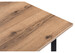 Миниатюра фото стол деревянный woodville тринити лофт 120 25 мм дуб делано темный / матовый черный 489635 | 220svet.ru
