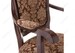 Миниатюра фото стул деревянный руджеро с мягкими подлокотниками орех / шоколад | 220svet.ru