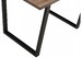 Миниатюра фото стол деревянный эльпатия 110 дуб велингтон / черный матовый | 220svet.ru